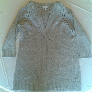 Grey wool blend  maternity sweater
